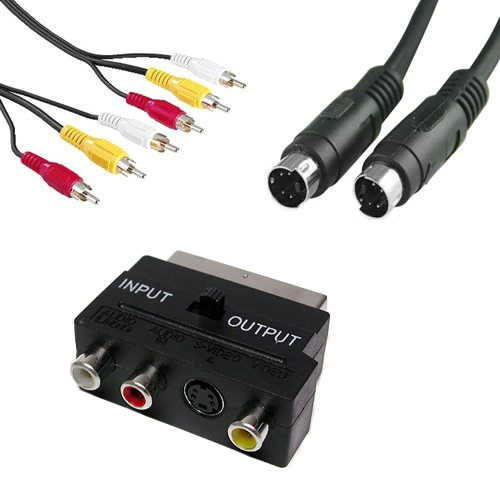 Kabel-kit Audio/Video/S-video