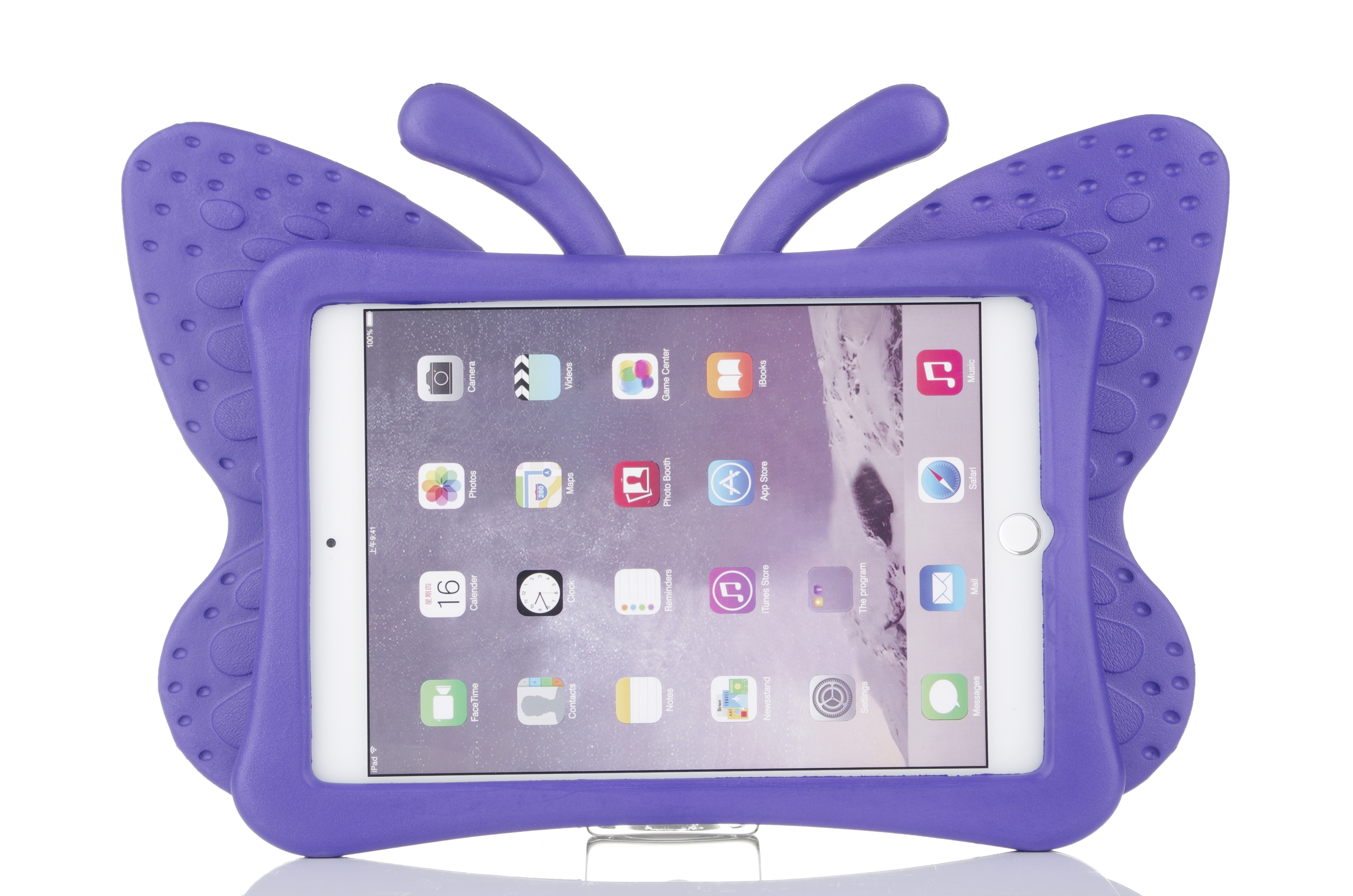 Kids Friendly Case Stand for iPad Mini 1/2/3/4/5, purple