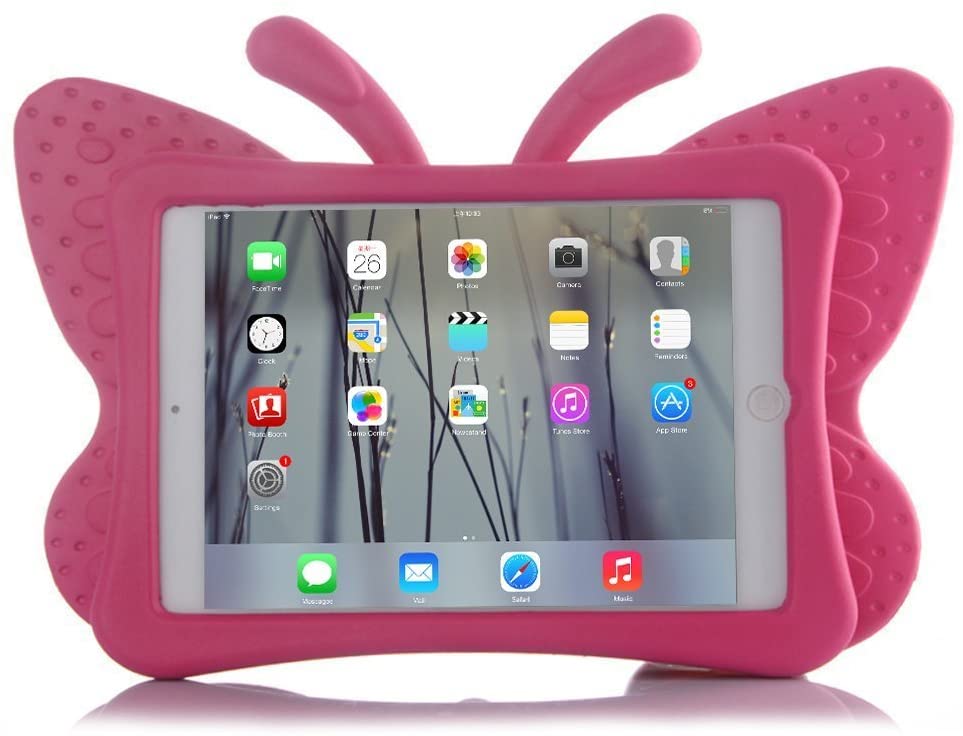 Kids Friendly Case Stand for iPad Pro 9.7 / 9.7 / Air 2/Air - rose