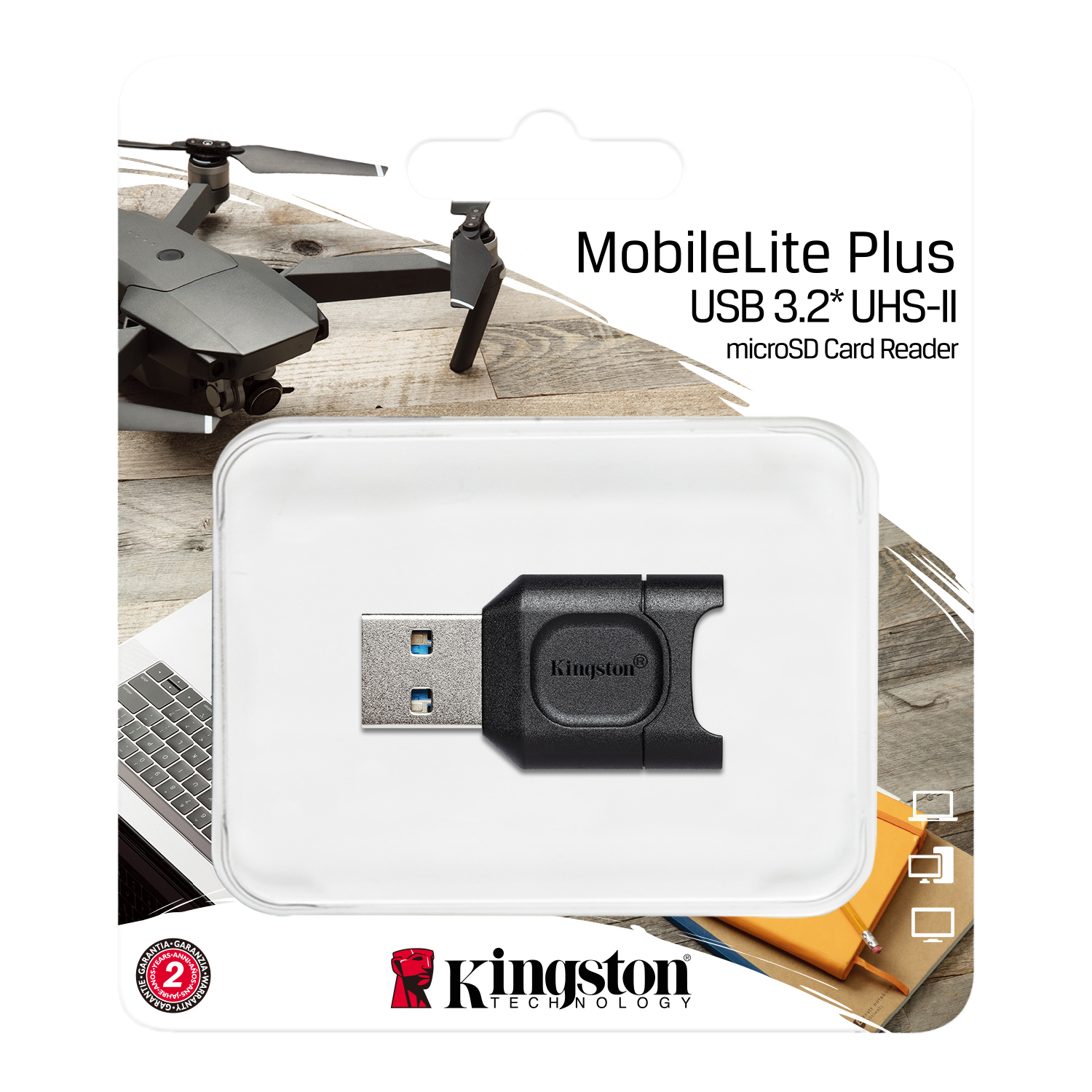 Kingston MobileLite Plus USB 3.2 microSDHC/SDXC UHS-II