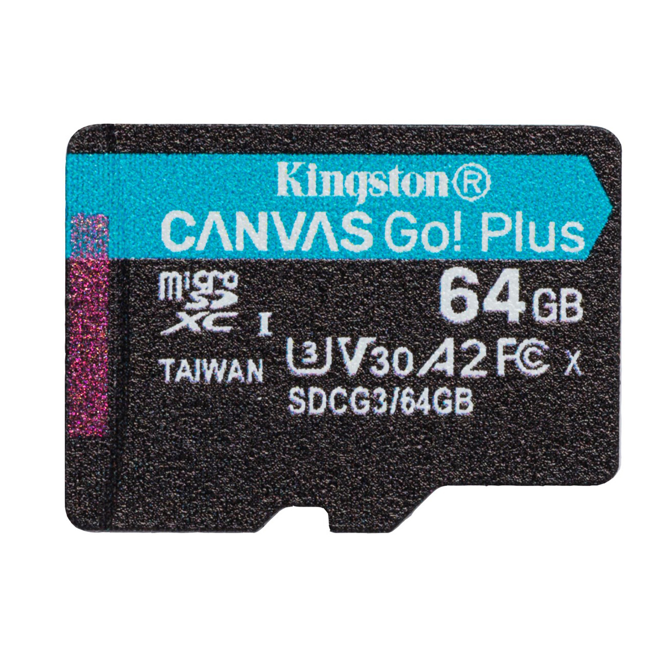 Kingston microSDXC, Canvas Go Plus, 64GB