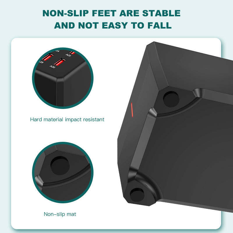 Kraftfull laddningsstation med 30 USB-uttag, 2.4A, 150W