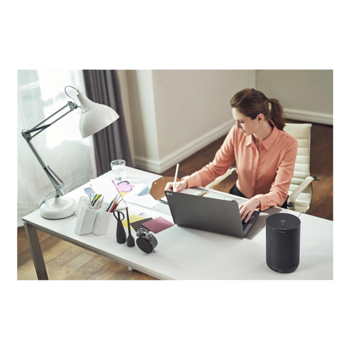 LG WK7 Smart speaker black