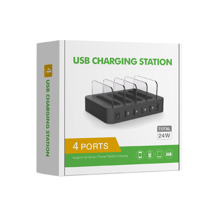 016 4 USB Charging Station 4*USB 2.4A