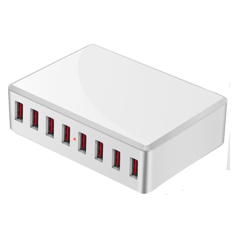 Laddningsstation med 8 uttag, 50W