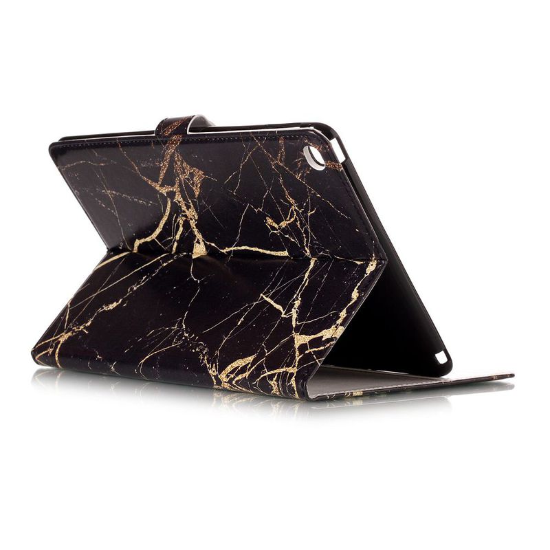 Läderfodral marmor, svart, iPad Air/Air 2 / 9.7 (2017-2018)