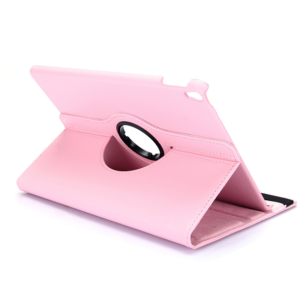 Läderfodral med roterbart ställ rosa, iPad Air 3, Pro 10.5