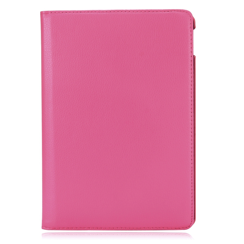 Läderfodral med roterbart ställ till iPad Air 3+Pro 10.5, rosa