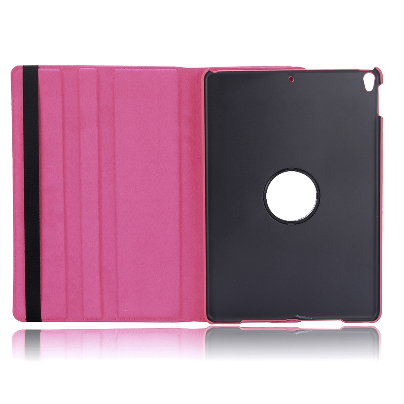Läderfodral med roterbart ställ till iPad Air 3+Pro 10.5, rosa