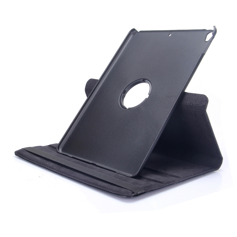 Läderfodral med roterbart ställ svart, iPad Pro 10.5