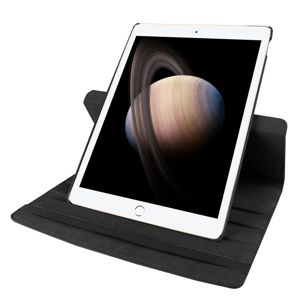 Läderfodral med roterbart ställ, iPad Pro 12.9 2015 2017, svart