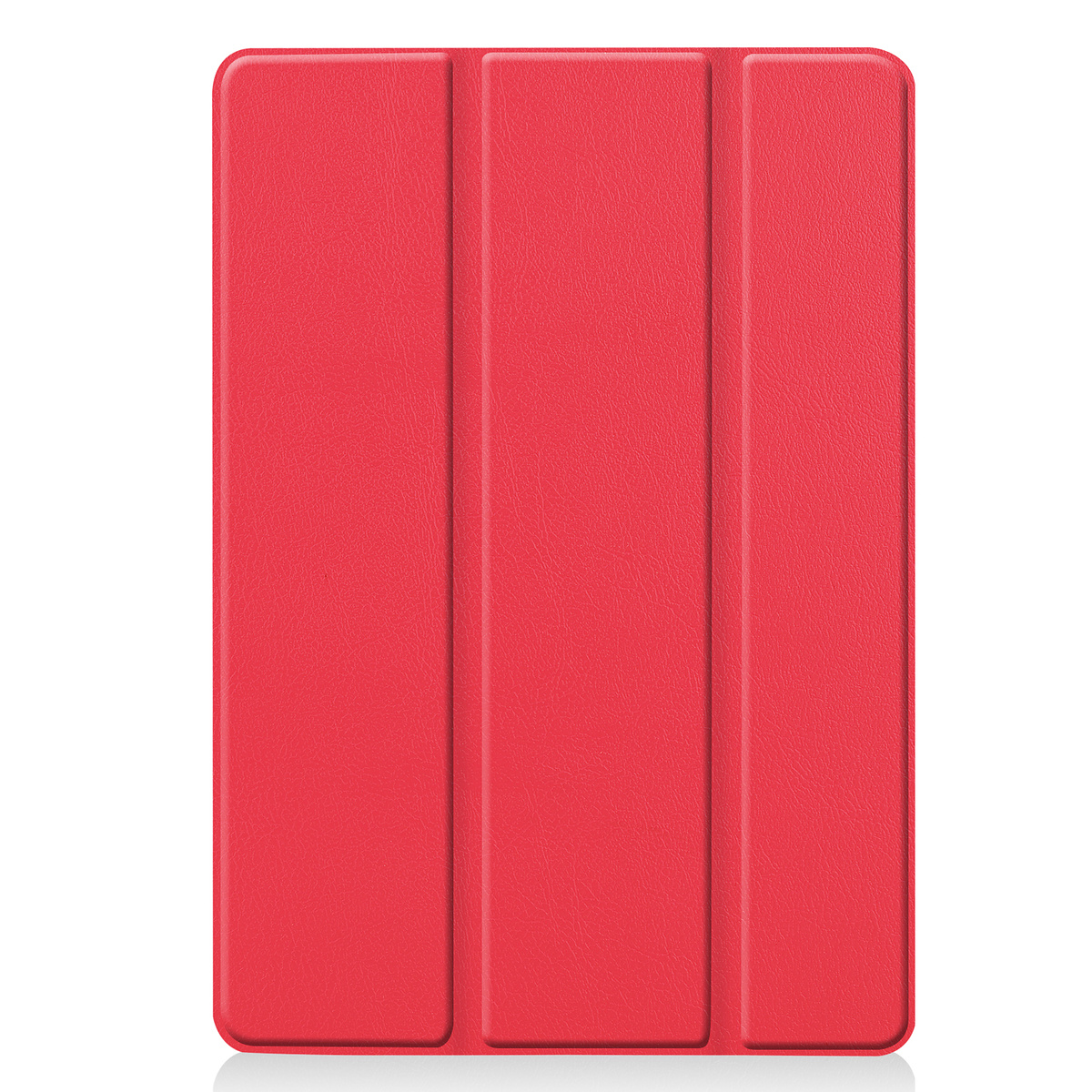 Läderfodral med ställ, iPad 10.2 (2019-2021), röd