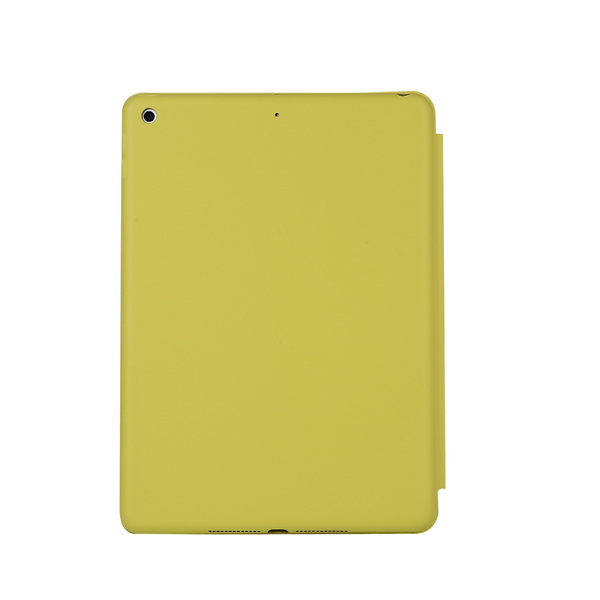 Läderfodral med ställ, iPad Air 2, gul