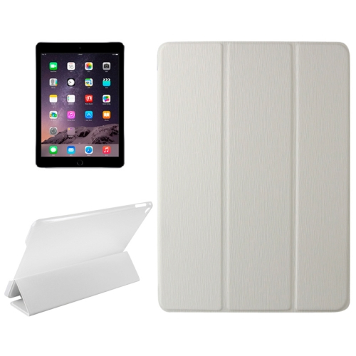 Läderfodral med ställ vit, iPad Air 2