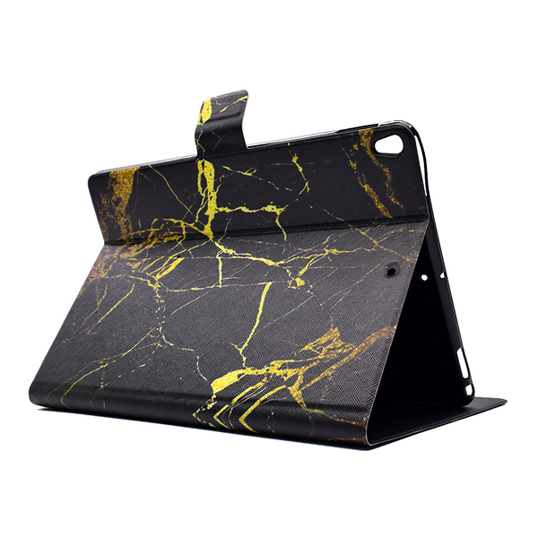 Läderfodral svart marmor, iPad Air 3, Pro 10.5