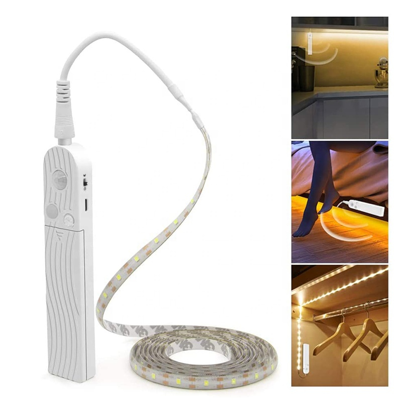 LED-slinga med rörelsedetektor och 4 lägen, 2.4W, 3m