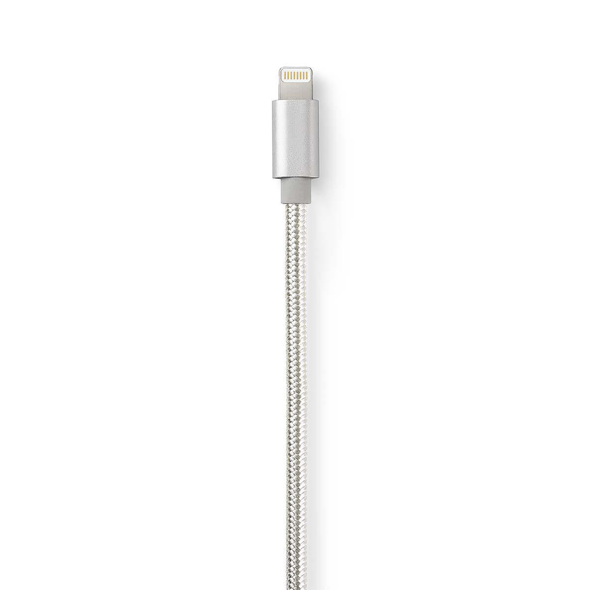 Lightningkabel USB-A hane, 1m, 8-pin, MFi-certifierad