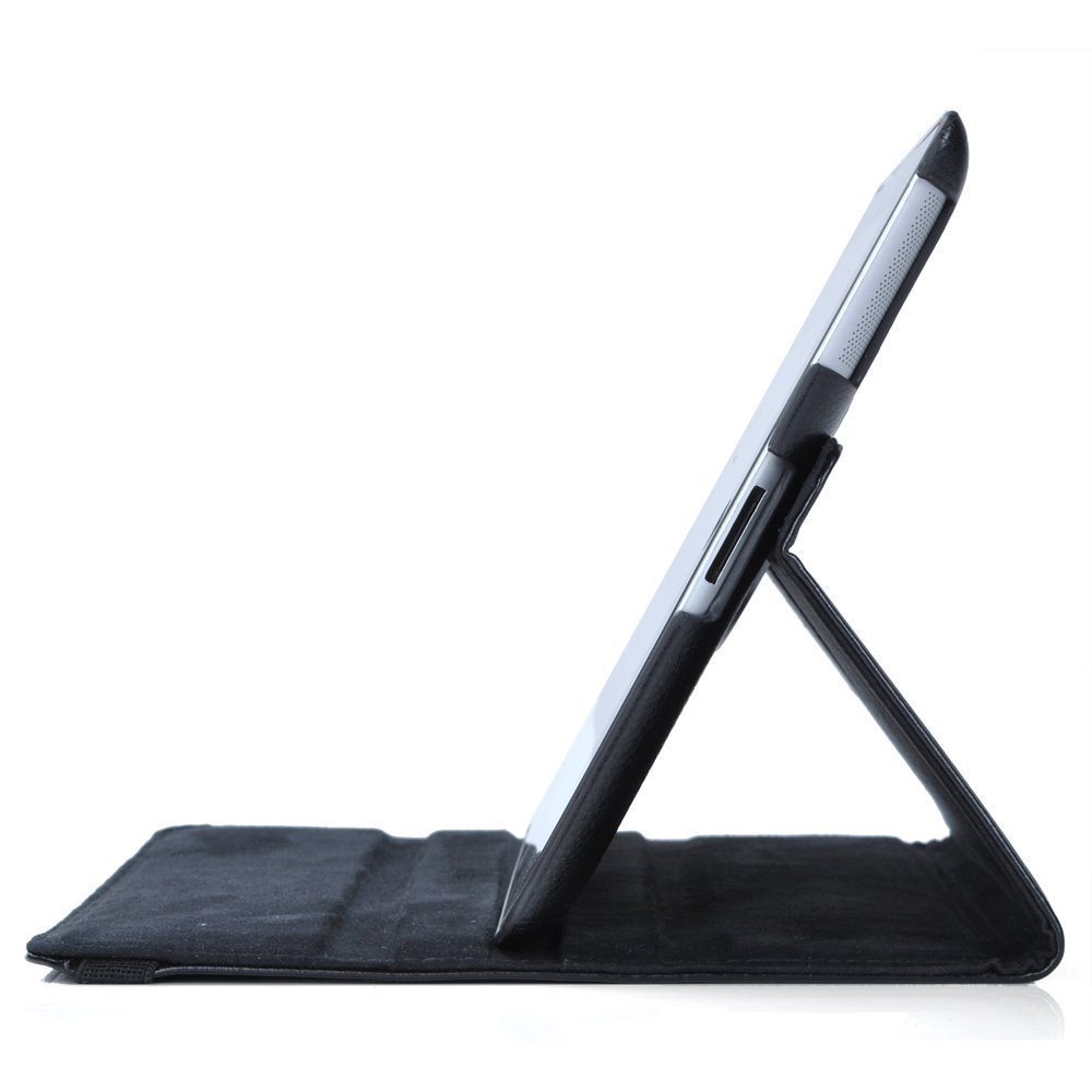 Läderfodral med ställ, iPad Mini 6 (2021), svart
