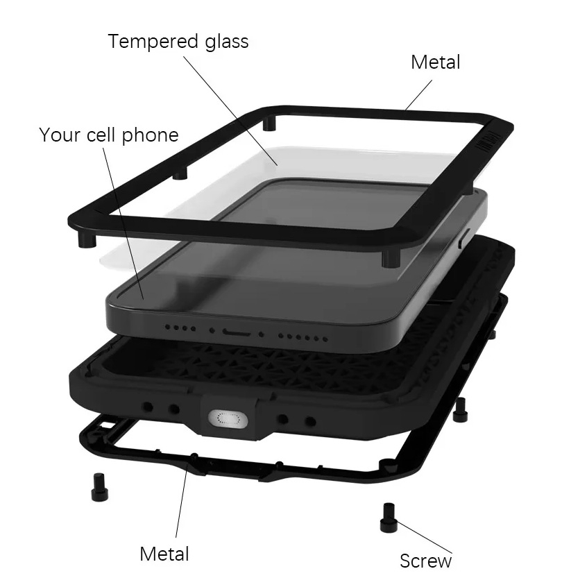 Love Mei Robust skal till iPhone 16