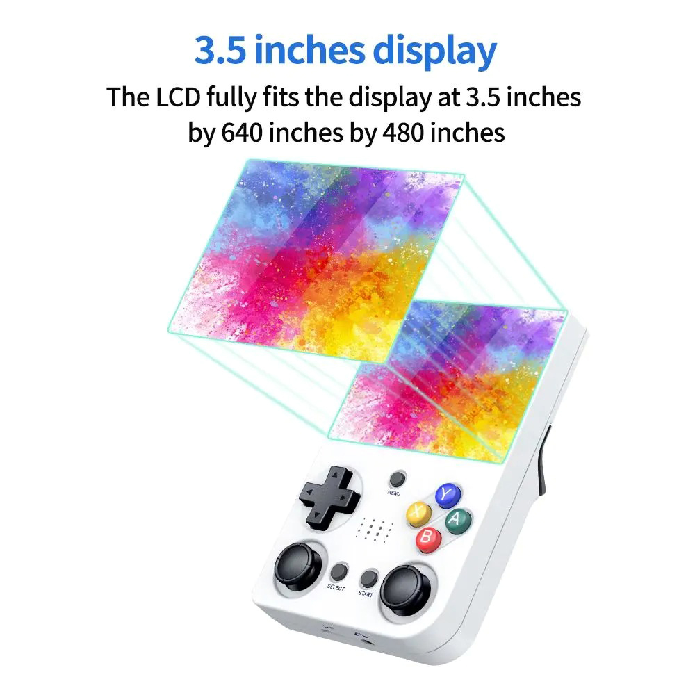 M21 PRO handhållen spelkonsol med 3.5" skärm