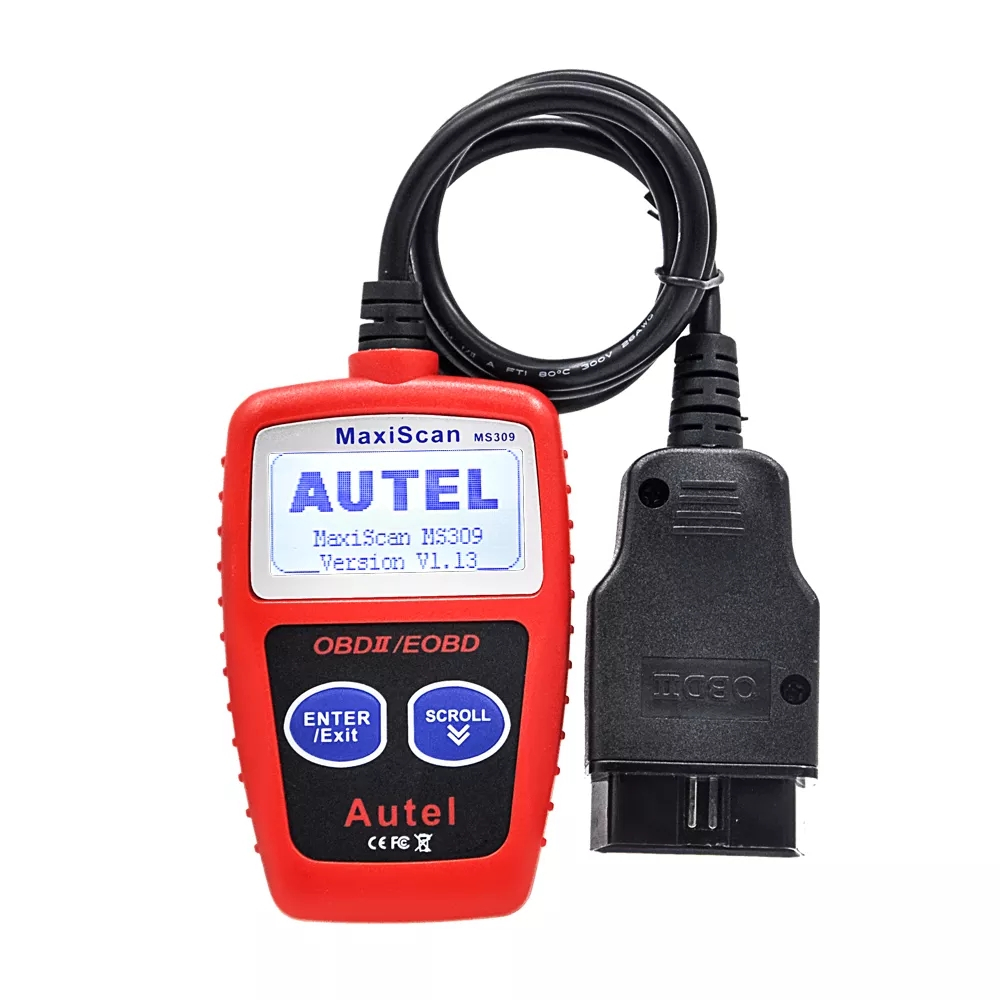 Autel MaxiScan MS309 OBD2 diagnostiseringsverktyg, 12W