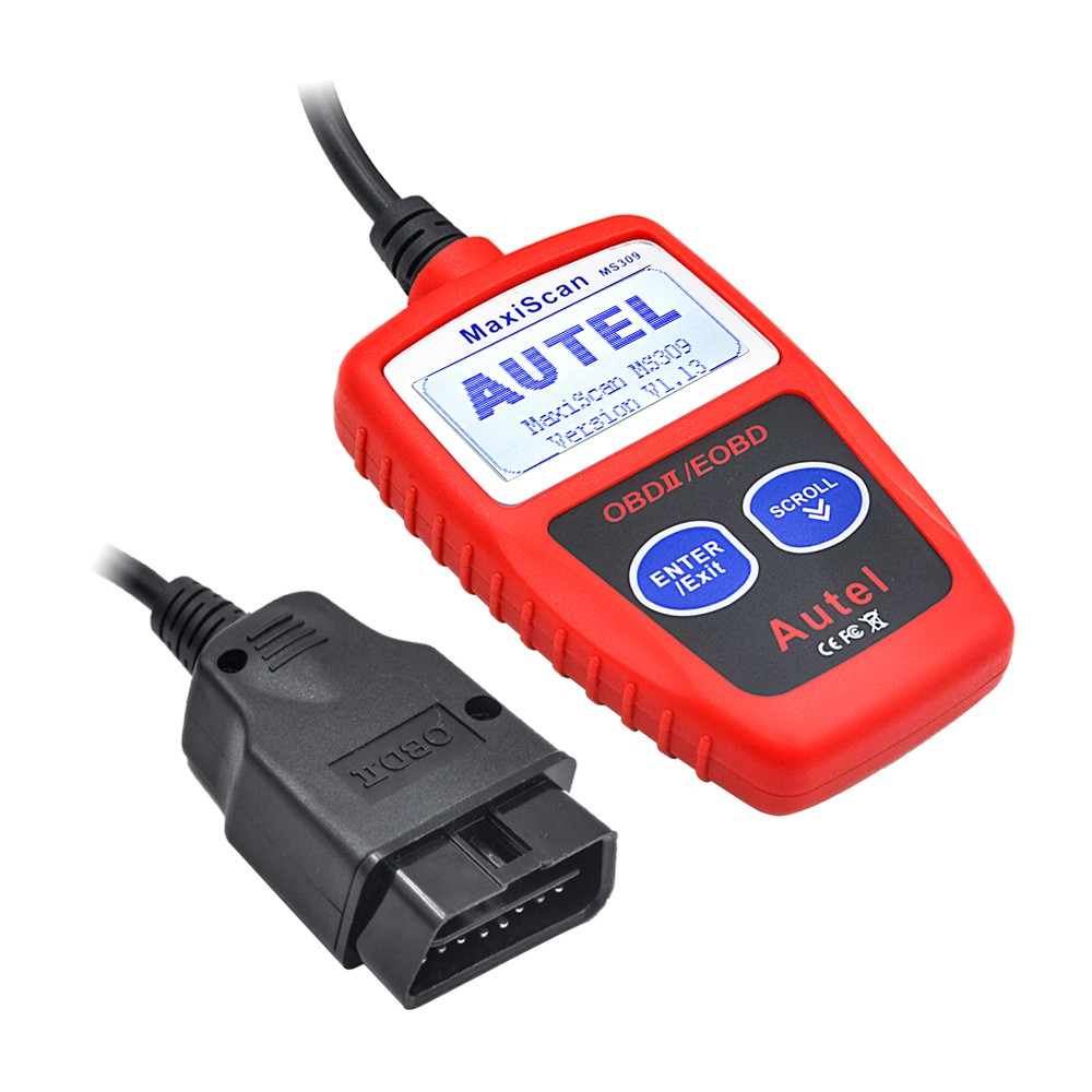 Autel MaxiScan MS309 OBD2 diagnostiseringsverktyg, 12W