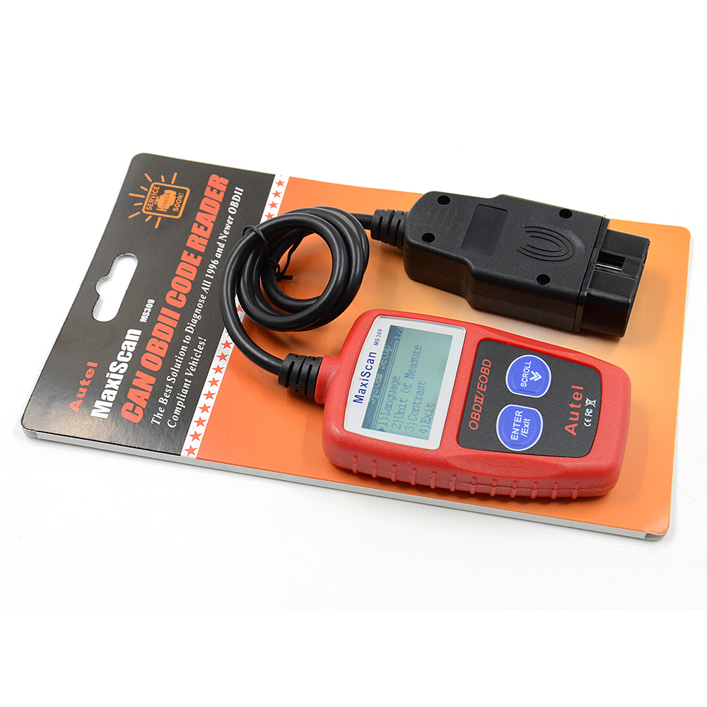 Autel MaxiScan MS309 OBD2 diagnostiseringsverktyg, 12W