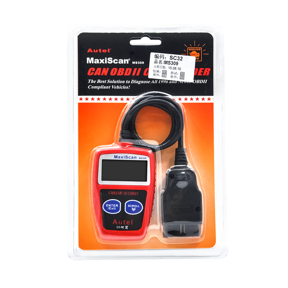 Français Original Autel Maxiscan MS309 OBD2 Scanner