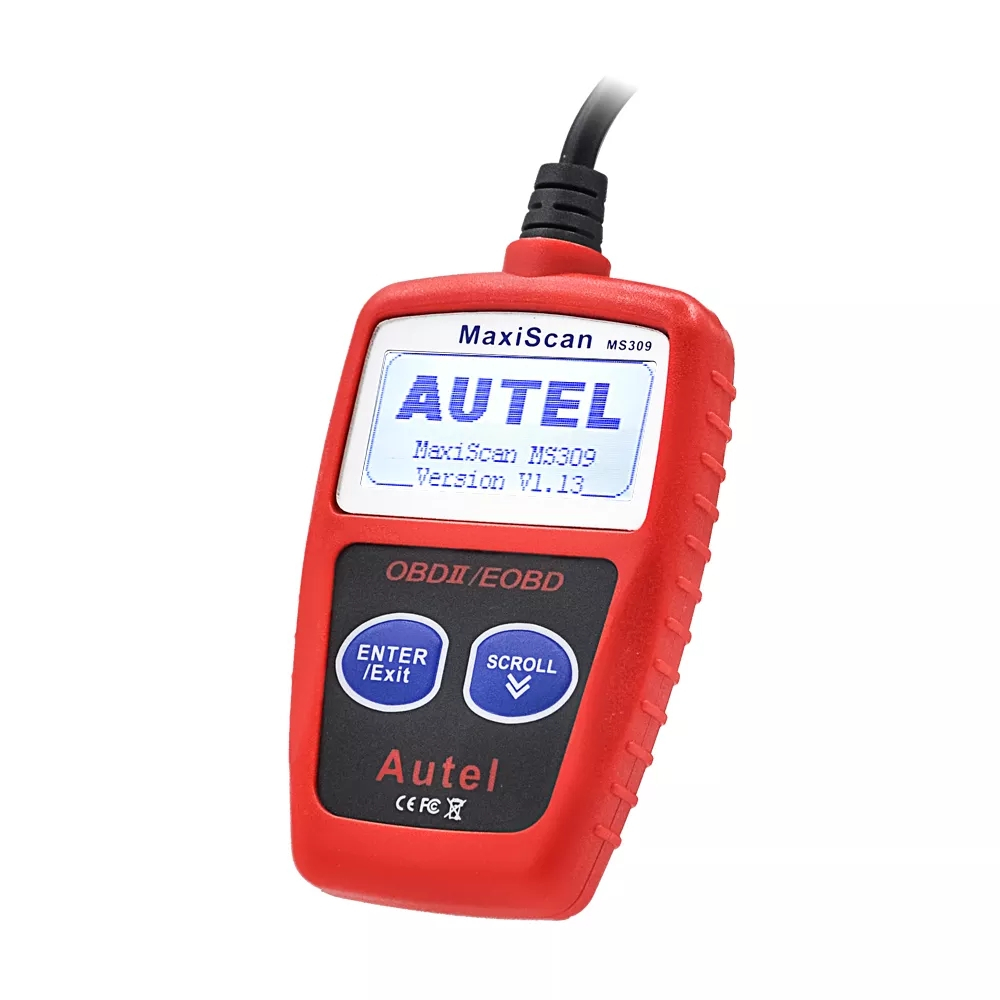 Autel MaxiScan MS309 OBD2 diagnostiseringsverktyg, 12W