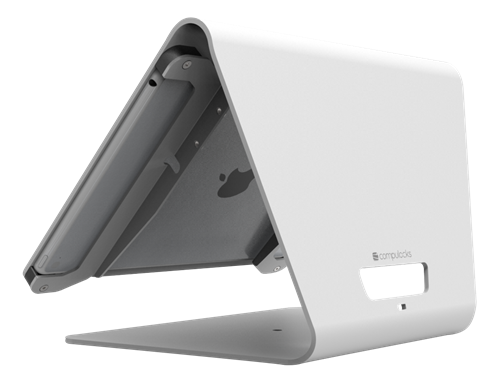 Maclocks Nollie iPad mini POS Secure Kiosk, vit