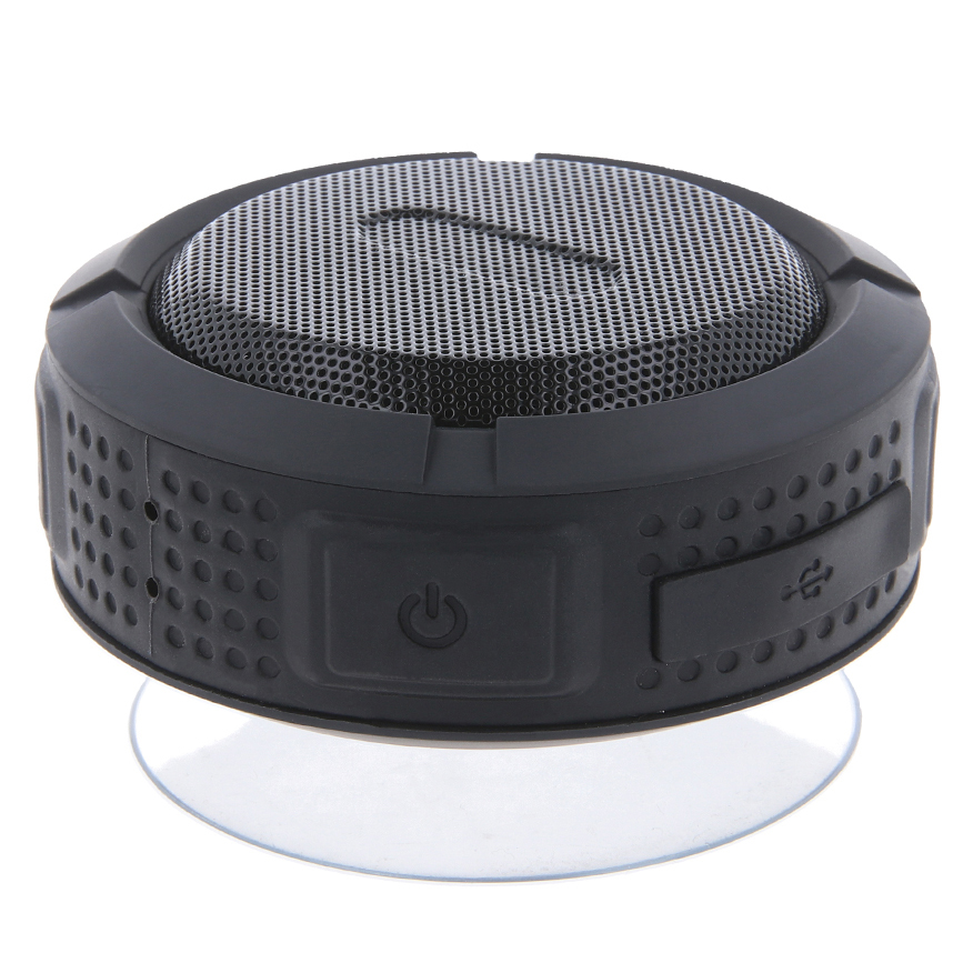 Maxlife MXBS-01 Bluetooth-högtalare med sugpropp, 3W, svart