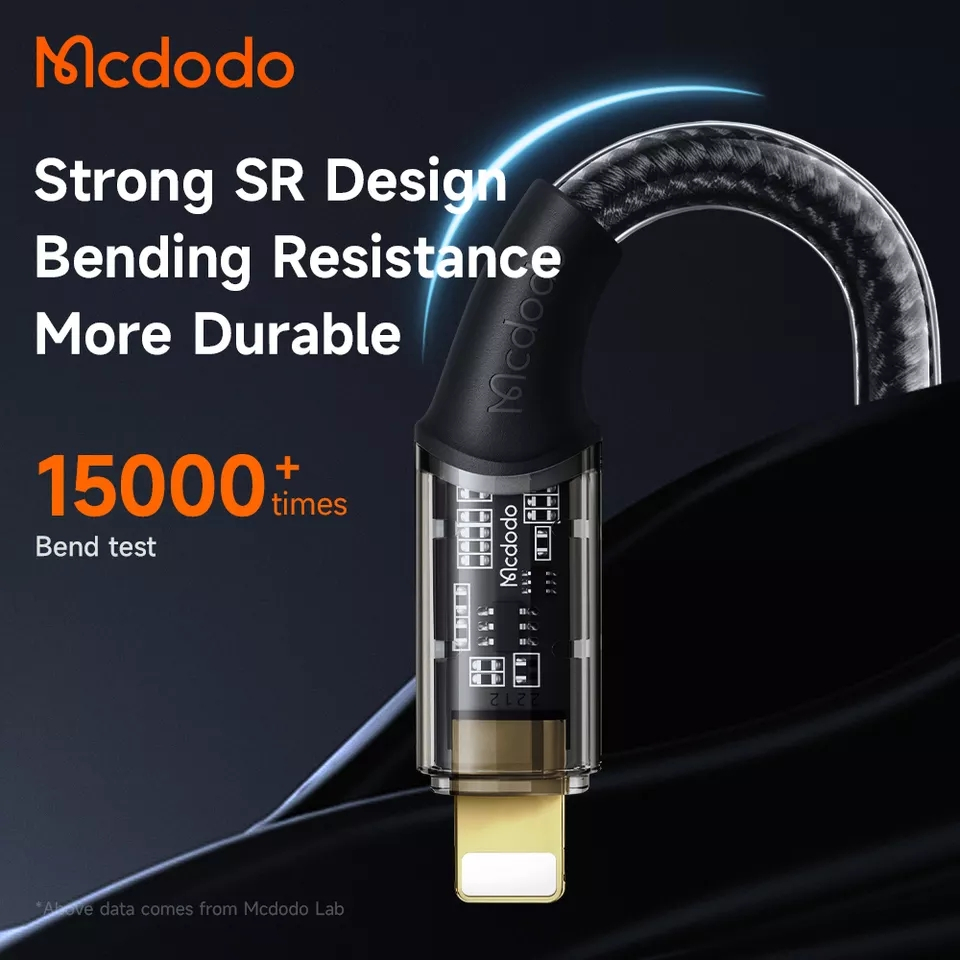 McDodo CA-1590 USB-C till Lightning-kabel, PD, 36W, 3A, 1.2m