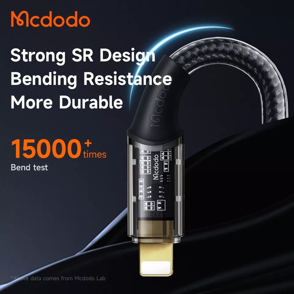 McDodo CA-1592 USB-C till Lightning-kabel, PD, 36W, 3A, 1.8m