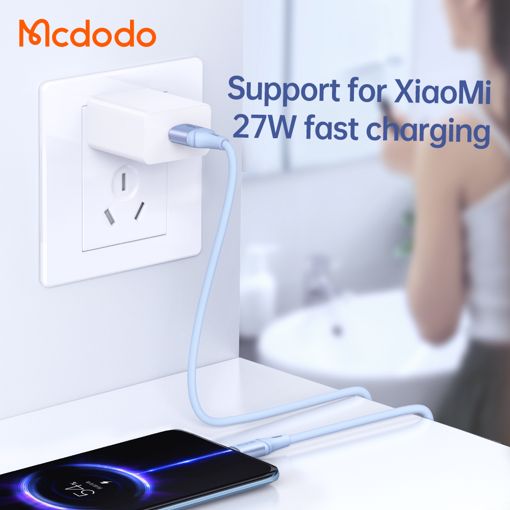 McDodo CA-184 USB-C kabel, QuickCharge, 100W, 5A, 0.2m, svart