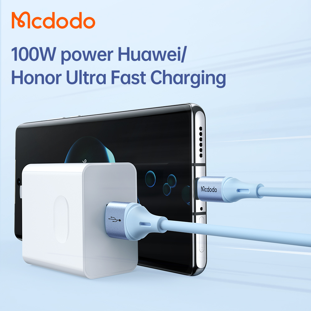 McDodo CA-1842 USB-C kabel, QuickCharge, 100W, 5A, 1.2m, svart