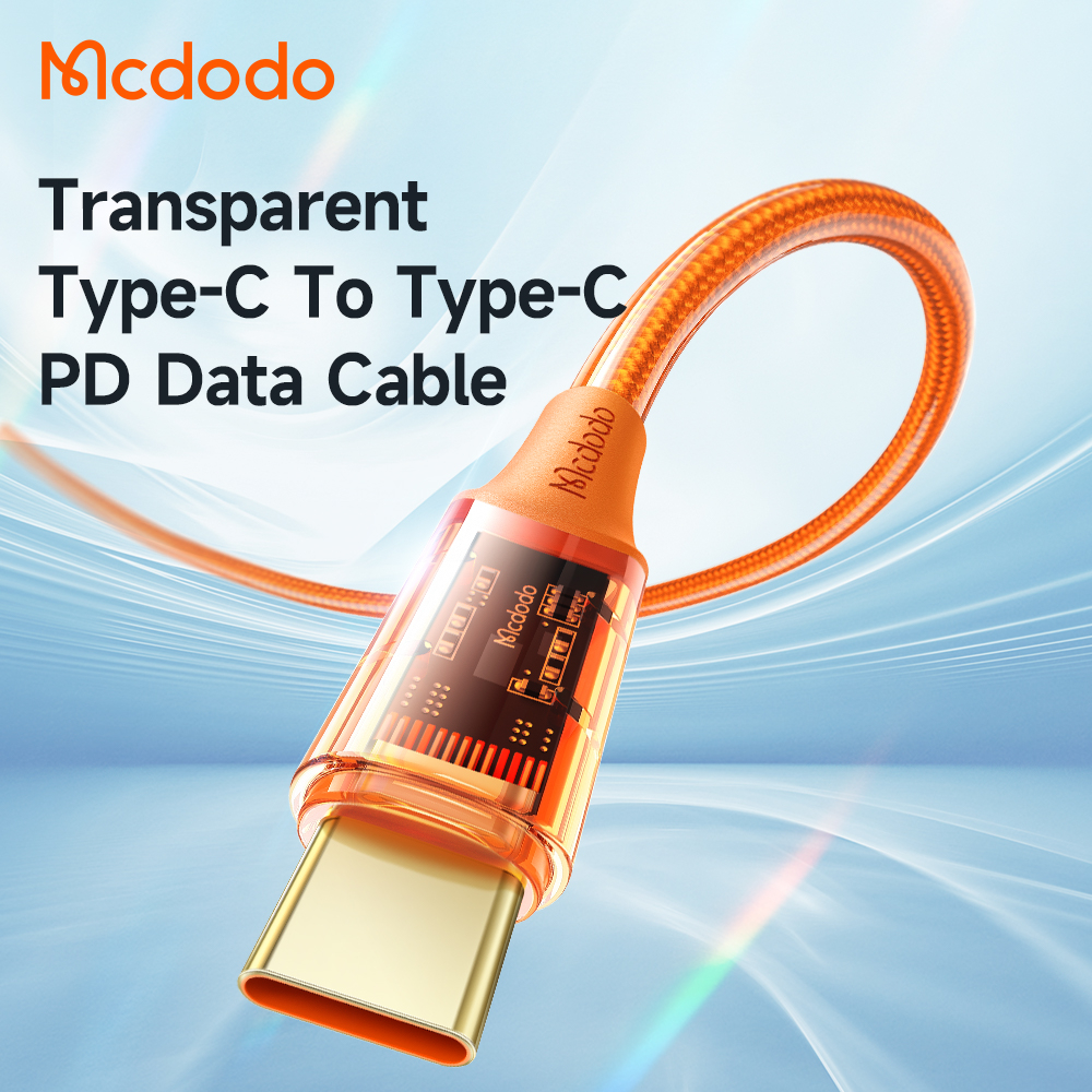 McDodo CA-2112 USB-C till USB-C kabel, PD, QC4.0, 100W, 5A, 1.8m