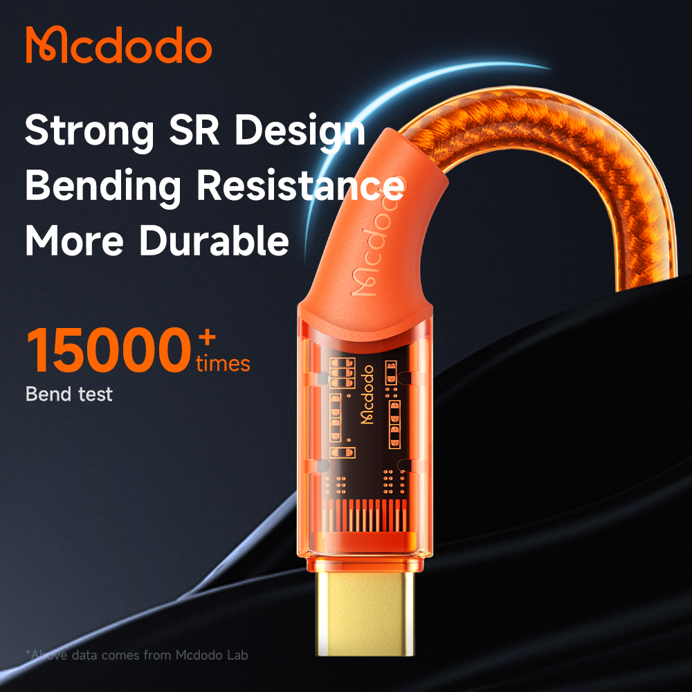 McDodo CA-2112 USB-C till USB-C kabel, PD, QC4.0, 100W, 5A, 1.8m