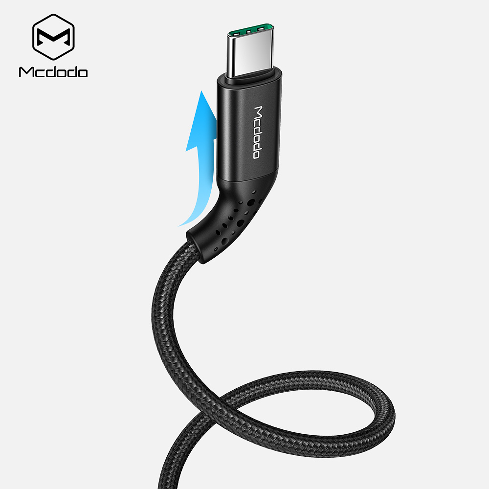 McDodo CA-7430 USB-C kabel med QC, 5A, 1.5m, svart