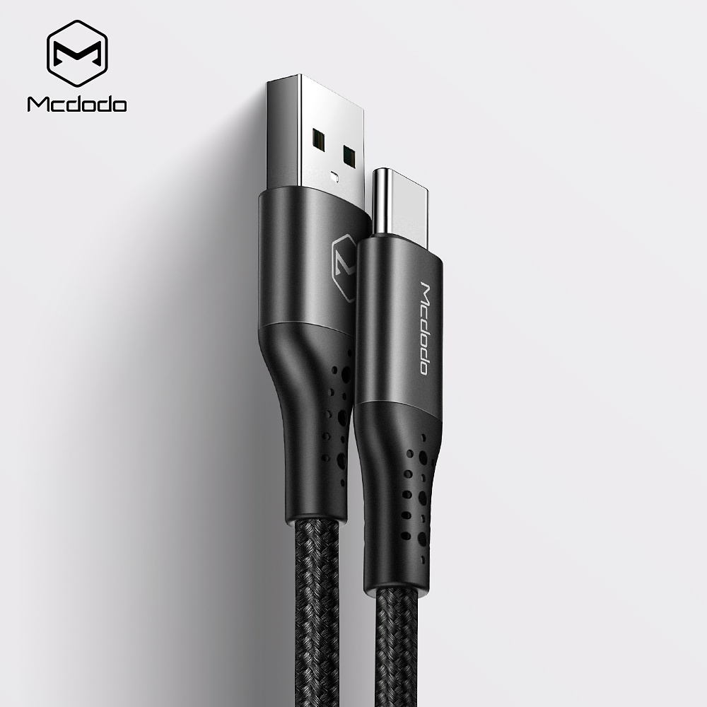 McDodo CA-7430 USB-C kabel med QC, 5A, 1.5m, svart