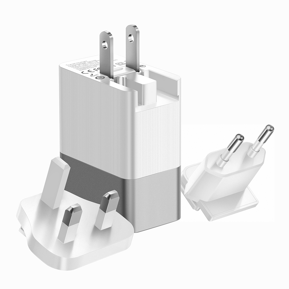 McDodo CH-5340 Universal Reseadapter US/UK/EU-plug, 3xUSB, 3.4A