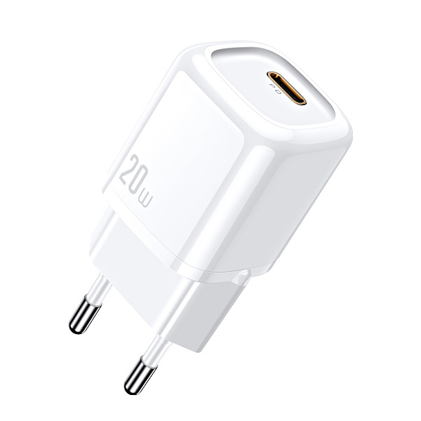 McDodo CH-829 USB-C Väggladdare, snabbladdning, EU, 20W, vit