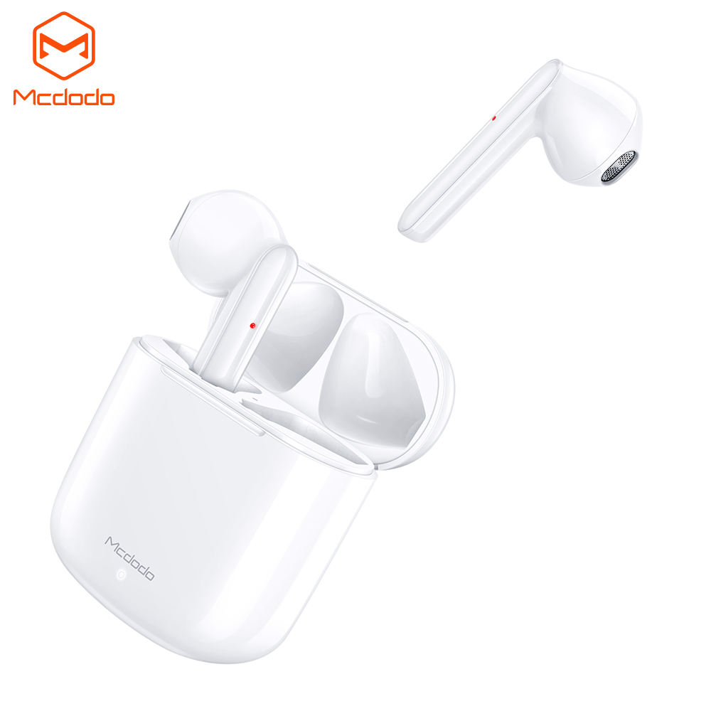 McDodo HP-5300 Trådlösa In-Ear Hörlurar, vit