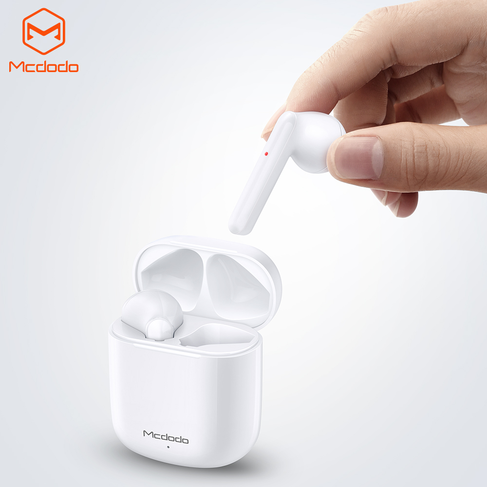 McDodo HP-5300 Trådlösa In-Ear Hörlurar, vit