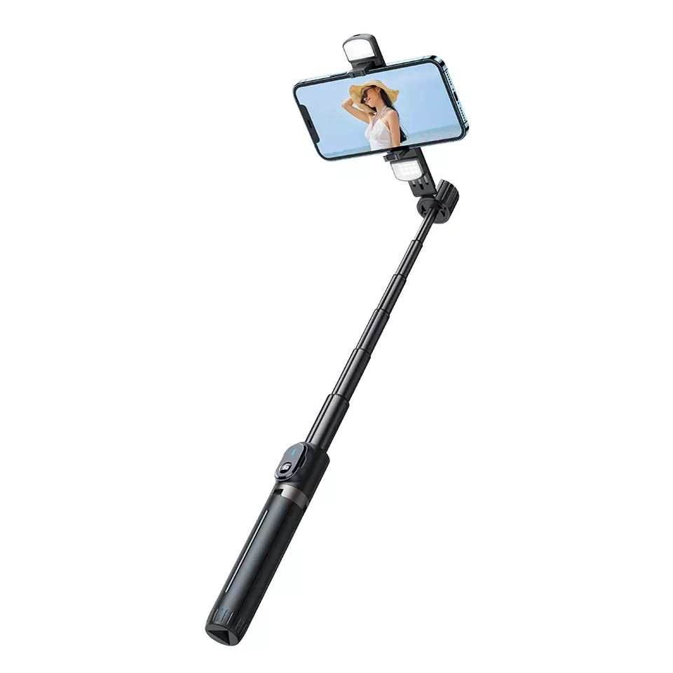 McDodo SS-1771 Selfie-pinne med tripod och lampor, 1140mm