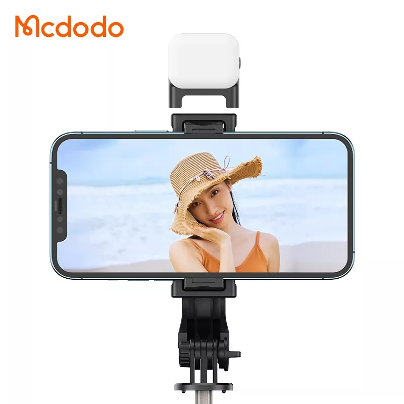 McDodo SS-1781 Selfie-pinne med tripod och lampa, 700mm