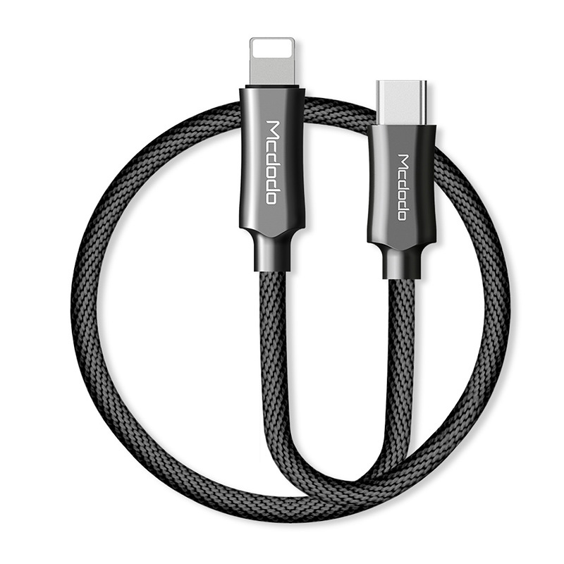 Mcdodo CA-499 USB-C till Lightning-kabel, 1.2m, silver