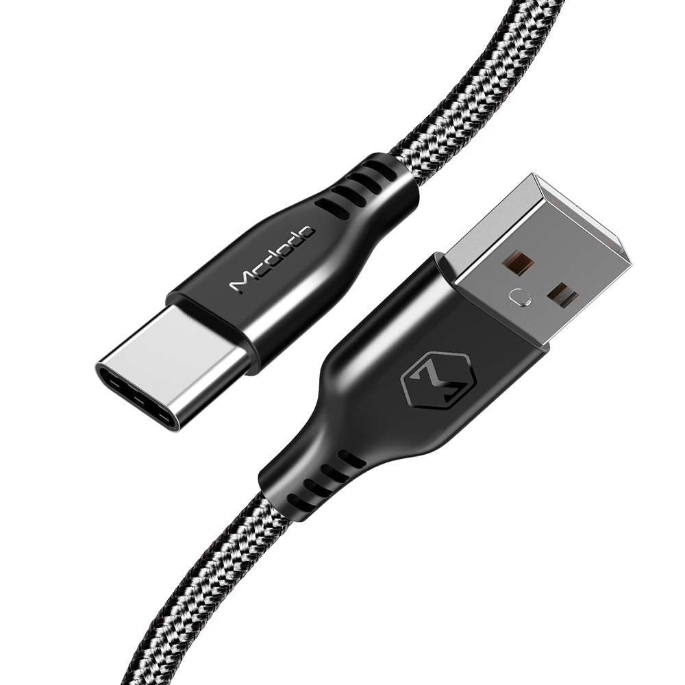 Mcdodo CA-5173 USB-C kabel, 0.2m, svart
