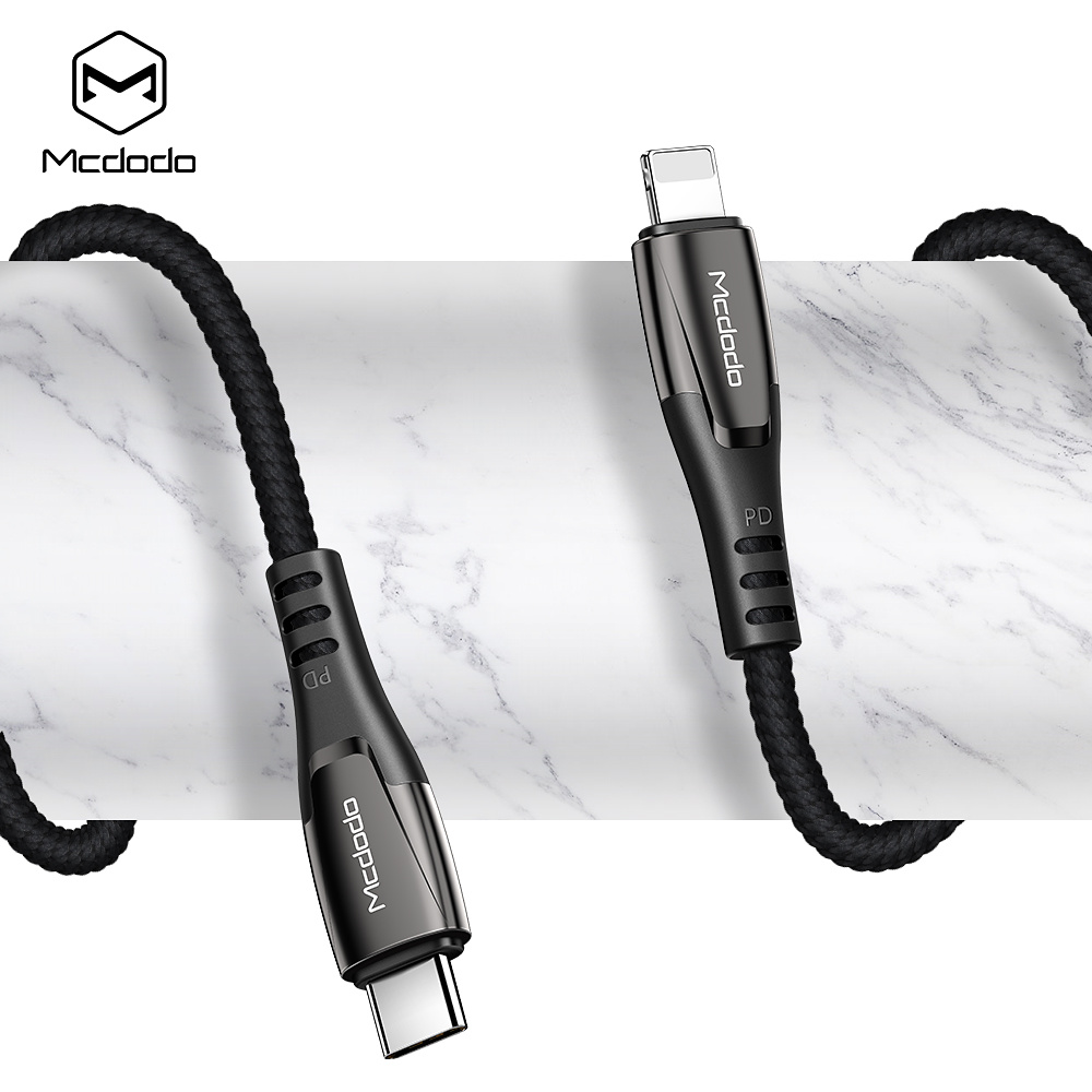 McDodo CA-7081 USB-C till Lightning kabel, PD, 100W, 3A, 1.8m