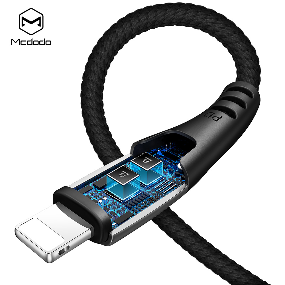 McDodo CA-7081 USB-C till Lightning kabel, PD, 100W, 3A, 1.8m