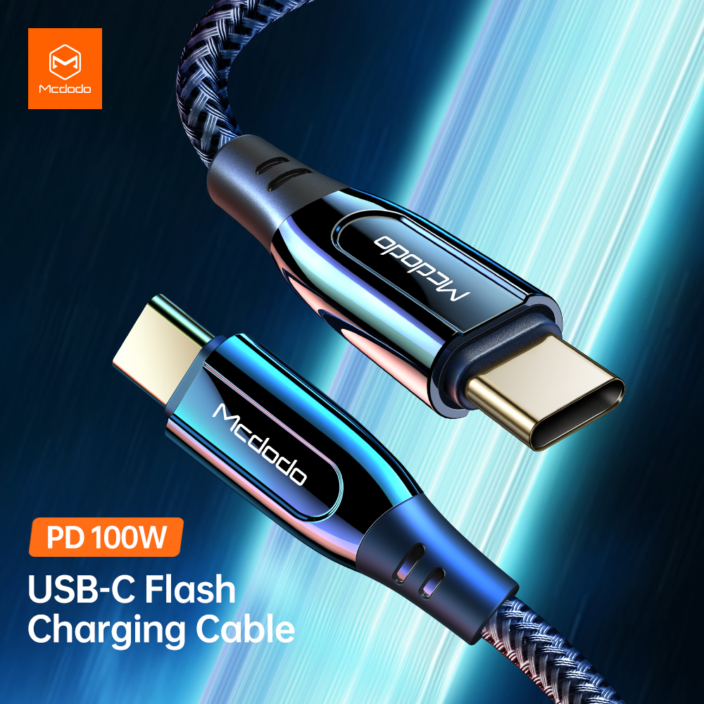 McDodo CA-8120 USB-C till USB-C kabel, PD, 5A, 1.2m